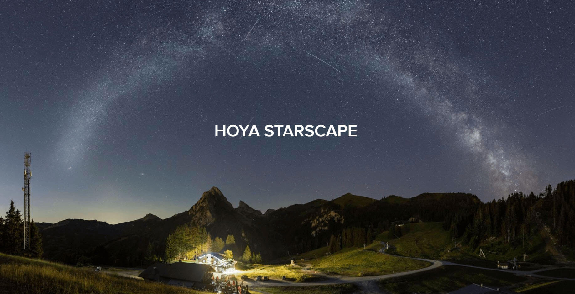 nocny filtr hoya starscape