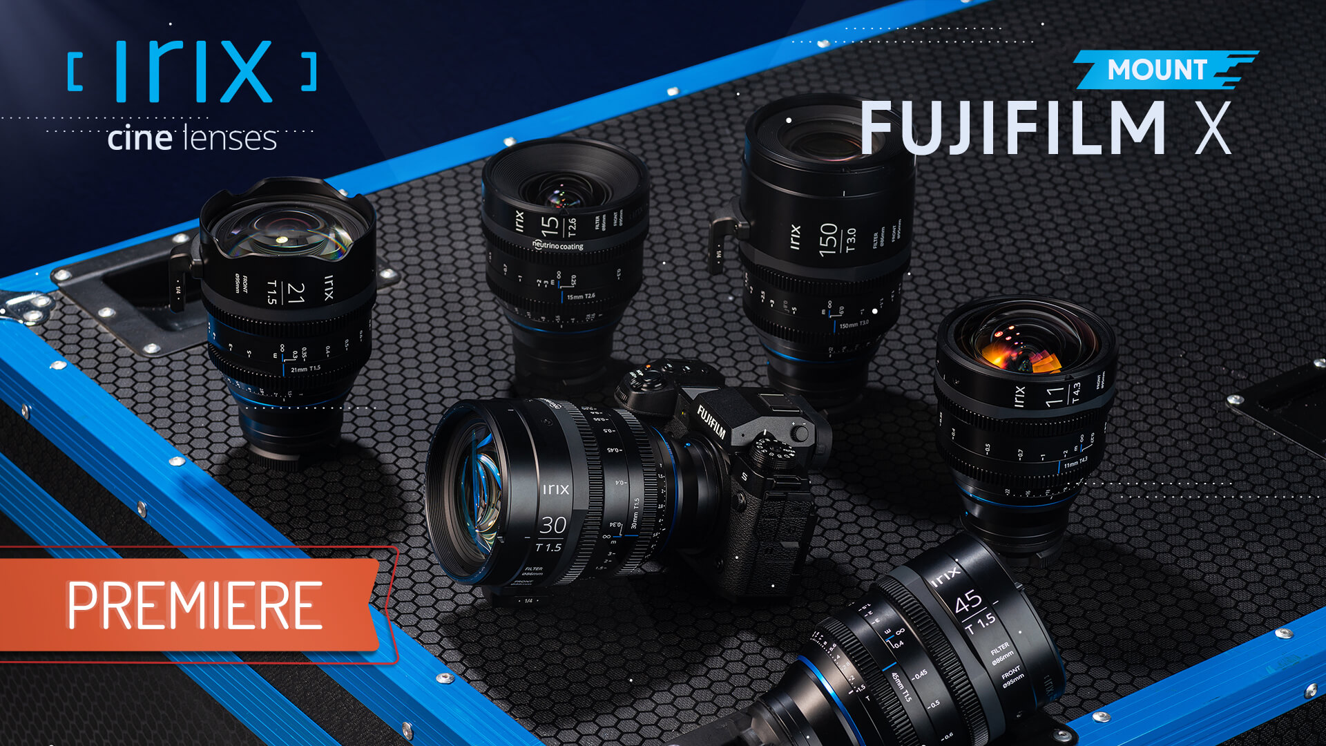 Fuji X mount for all Irix Cine lenses